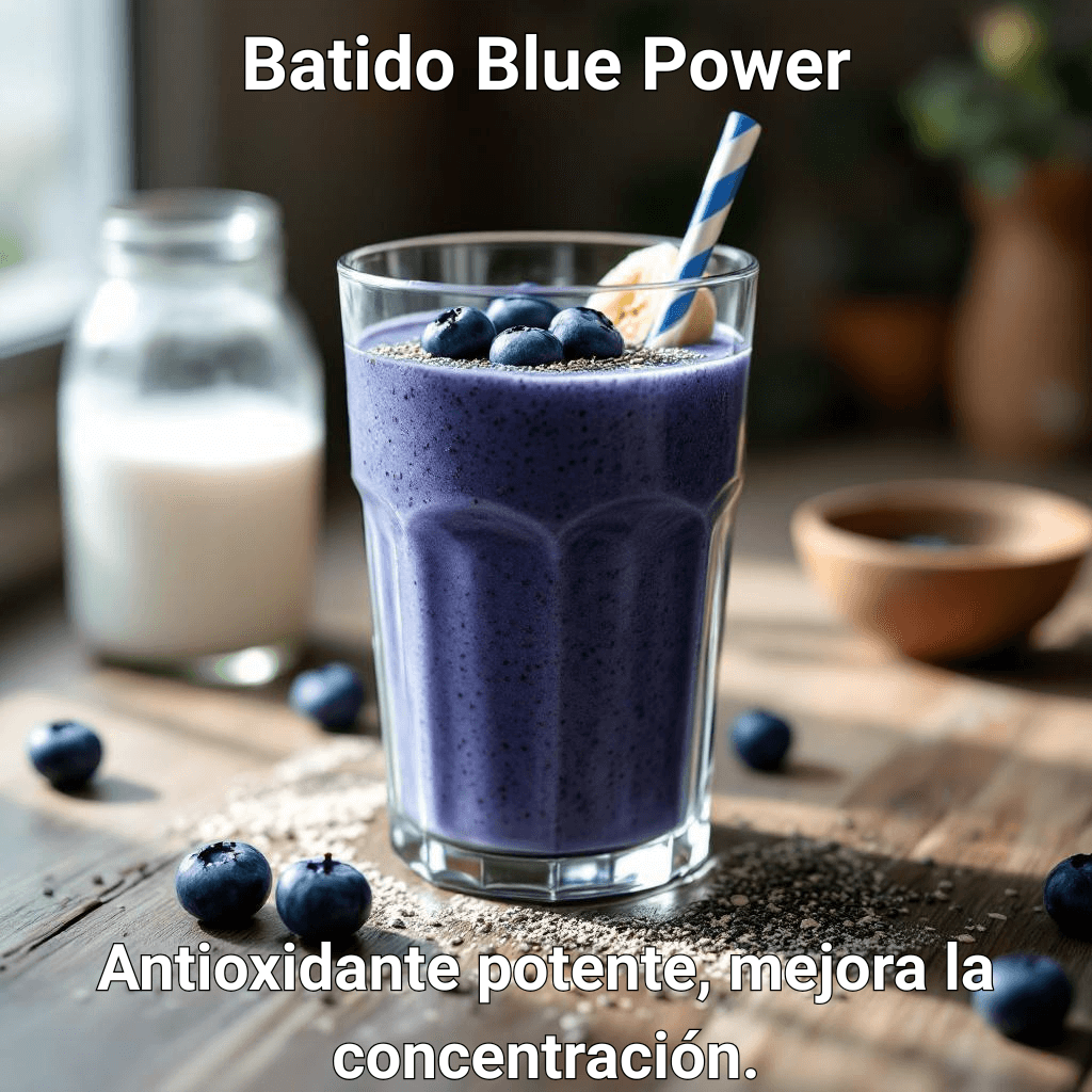 Batido Blue Power